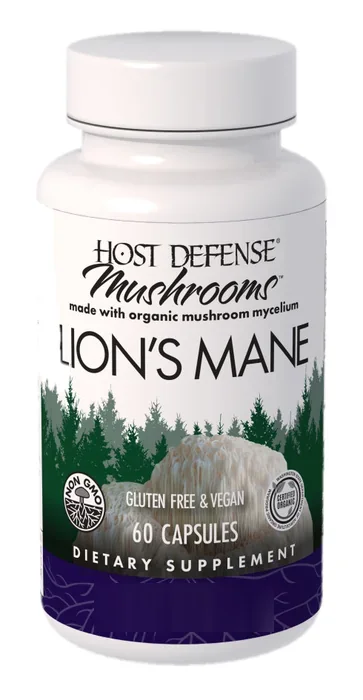 Host Defense Lion's Mane capsules, 60-count bottle